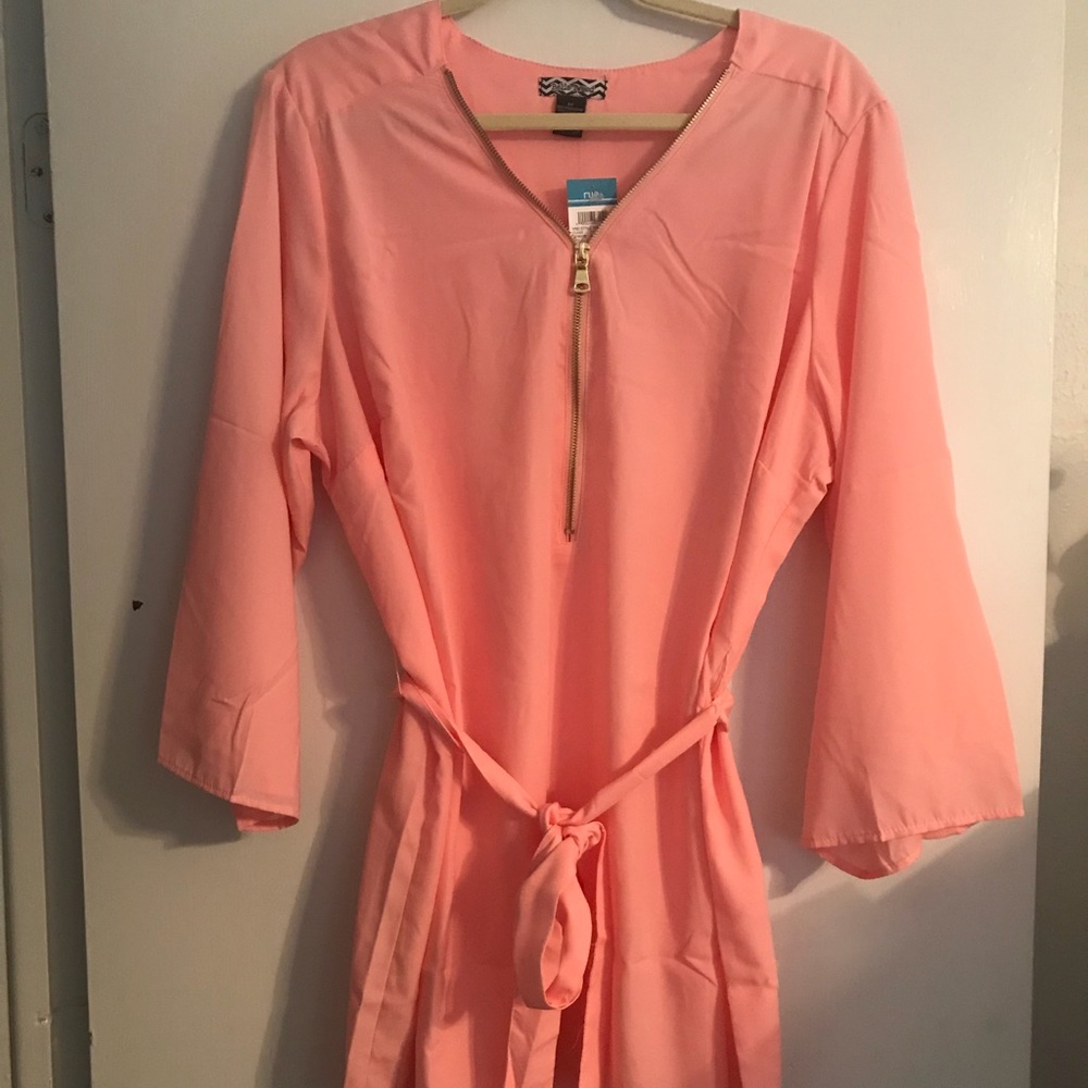 Beautiful Pink Tunic Blouse